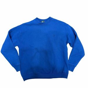 Vintage USA Olympic Crewneck Sweatshirt Blue Embroidered Logo